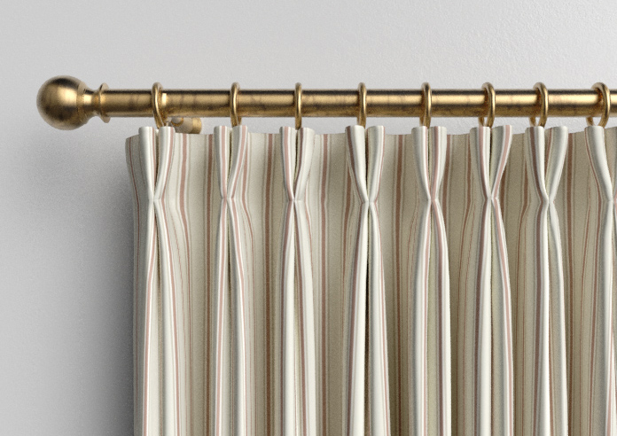 The British Stripe Co. Mary, Dover No.1 - Made to Measure Curtains - Image 10